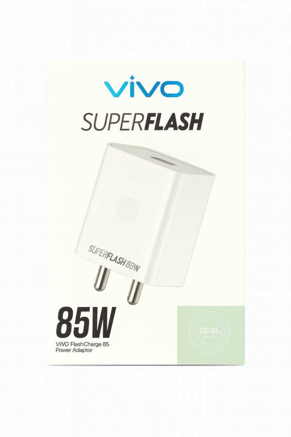 "85W super fast charger with cable for Android phones" "Quick charging 85W adaptor with cable included" "85W fast charging mobile charger with wire"