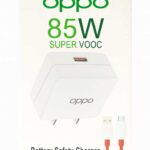 "85W super fast charger with cable for Android phones" "Quick charging 85W adaptor with cable included" "85W fast charging mobile charger with wire"