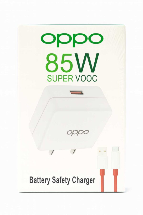 "85W super fast charger with cable for Android phones" "Quick charging 85W adaptor with cable included" "85W fast charging mobile charger with wire"