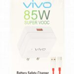 "85W super fast charger with cable for Android phones" "Quick charging 85W adaptor with cable included" "85W fast charging mobile charger with wire"
