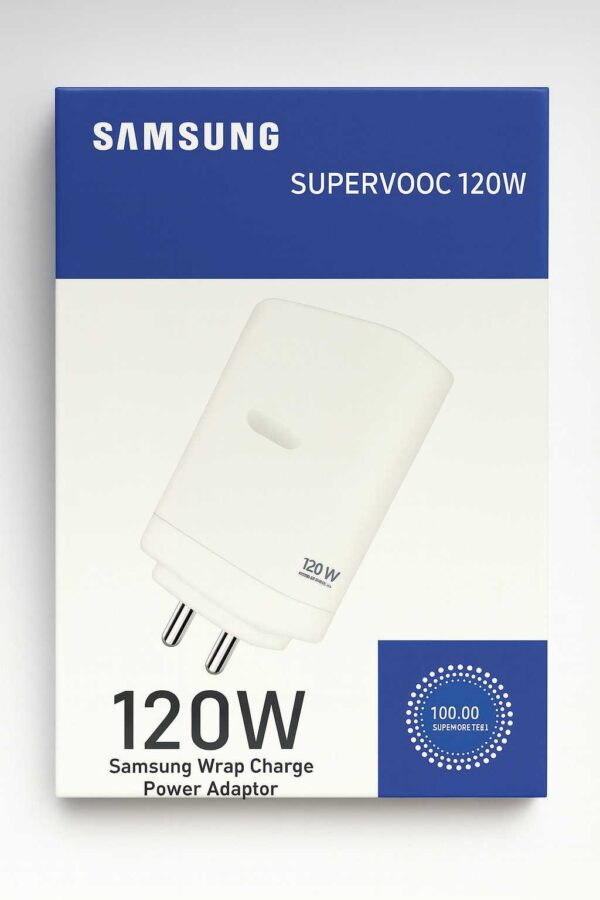 120W super fast charger adaptor for Android phones" "120W fast charging adaptor for Android smartphones" "Super fast 120W adaptor for mobile charging"