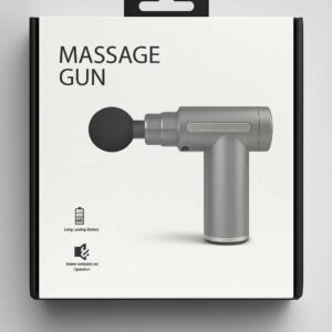 "Portable deep tissue massage gun for muscle recovery" "Rechargeable massage gun for pain relief and relaxation" "Handheld massage gun for athletes and fitness enthusiasts"
