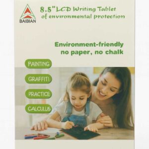 "Kids writing pad for learning alphabets and numbers" "Reusable LCD writing pad for kids drawing and writing practice" "Educational writing pad for children’s early learning and fun"