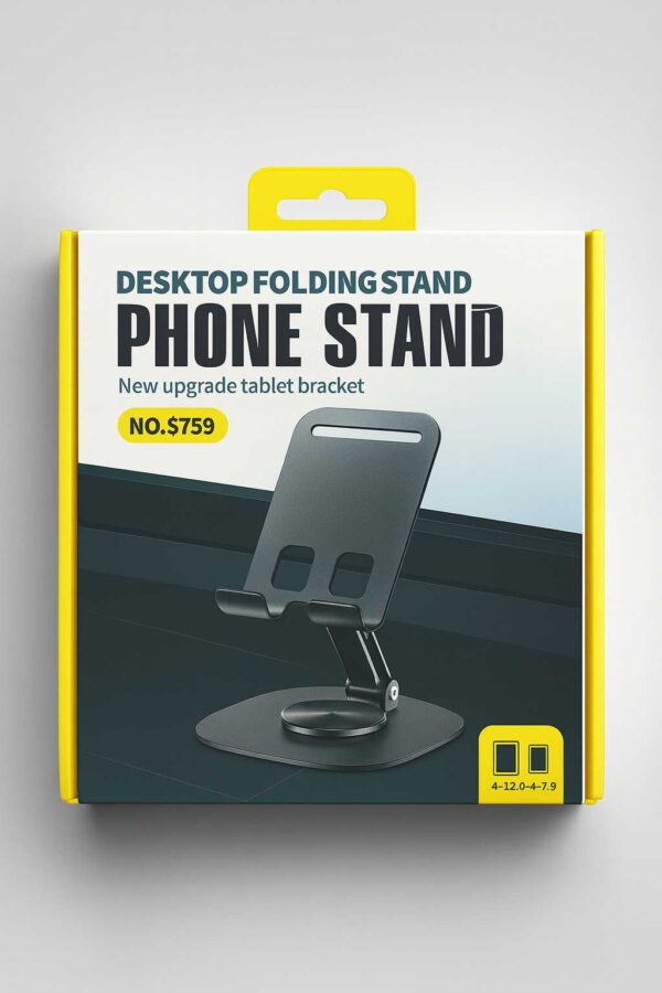 "Adjustable desk mobile stand for smartphone and tablet" "Portable foldable mobile phone stand for office and home" "Durable desk mobile holder for video calls, study and gaming"