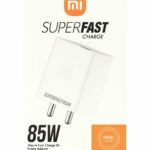 "85W super fast charger with cable for Android phones" "Quick charging 85W adaptor with cable included" "85W fast charging mobile charger with wire"